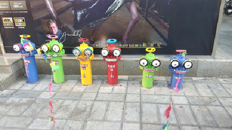 长武商业区彩绘