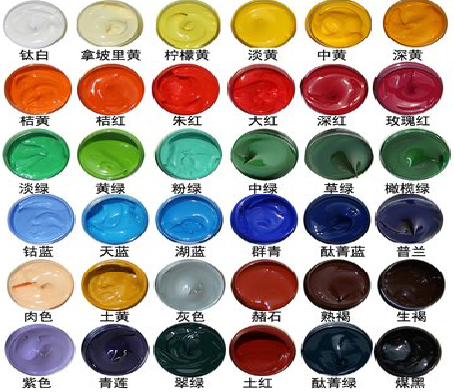 长武墙绘颜色的选择有讲究。