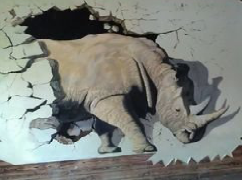 长武在墙绘中,如何绘制3D效果?