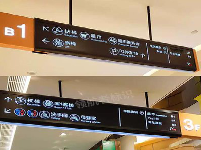 长武如何通过商场标识牌引导客流分布?